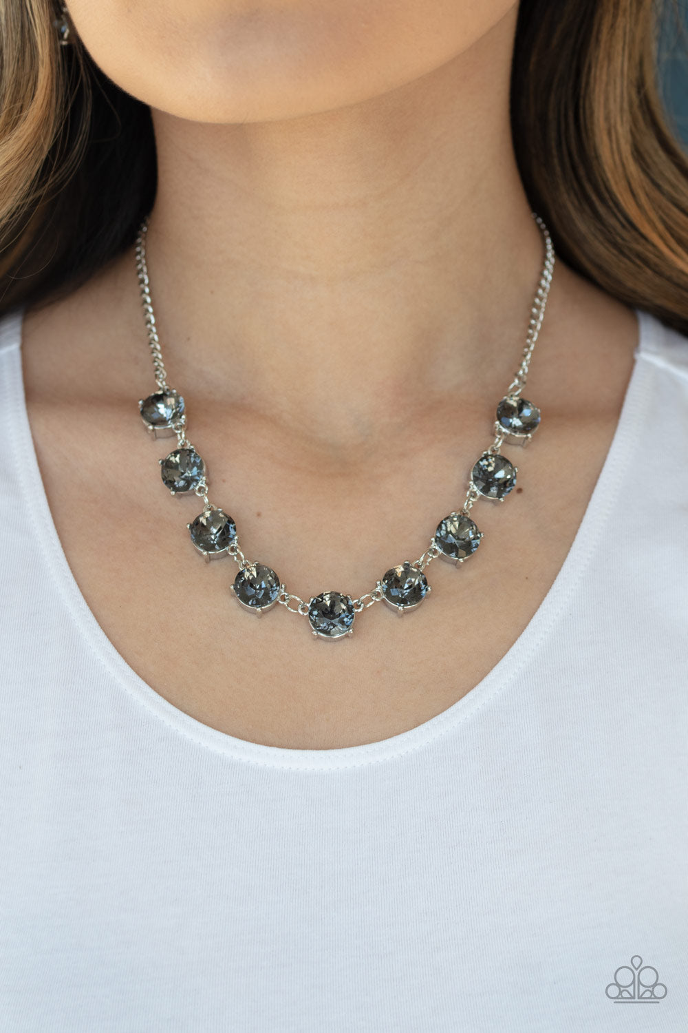 Paparazzi Accessories ✽ Iridescent Icing - Silver Necklace✽Flat Rate Ship $4.50✽