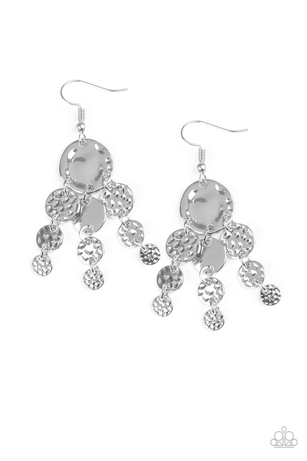 brought✽to✽you✽by✽blingflingbykat✽do-chime-in-silver-earrings✽paparazzi-accessories