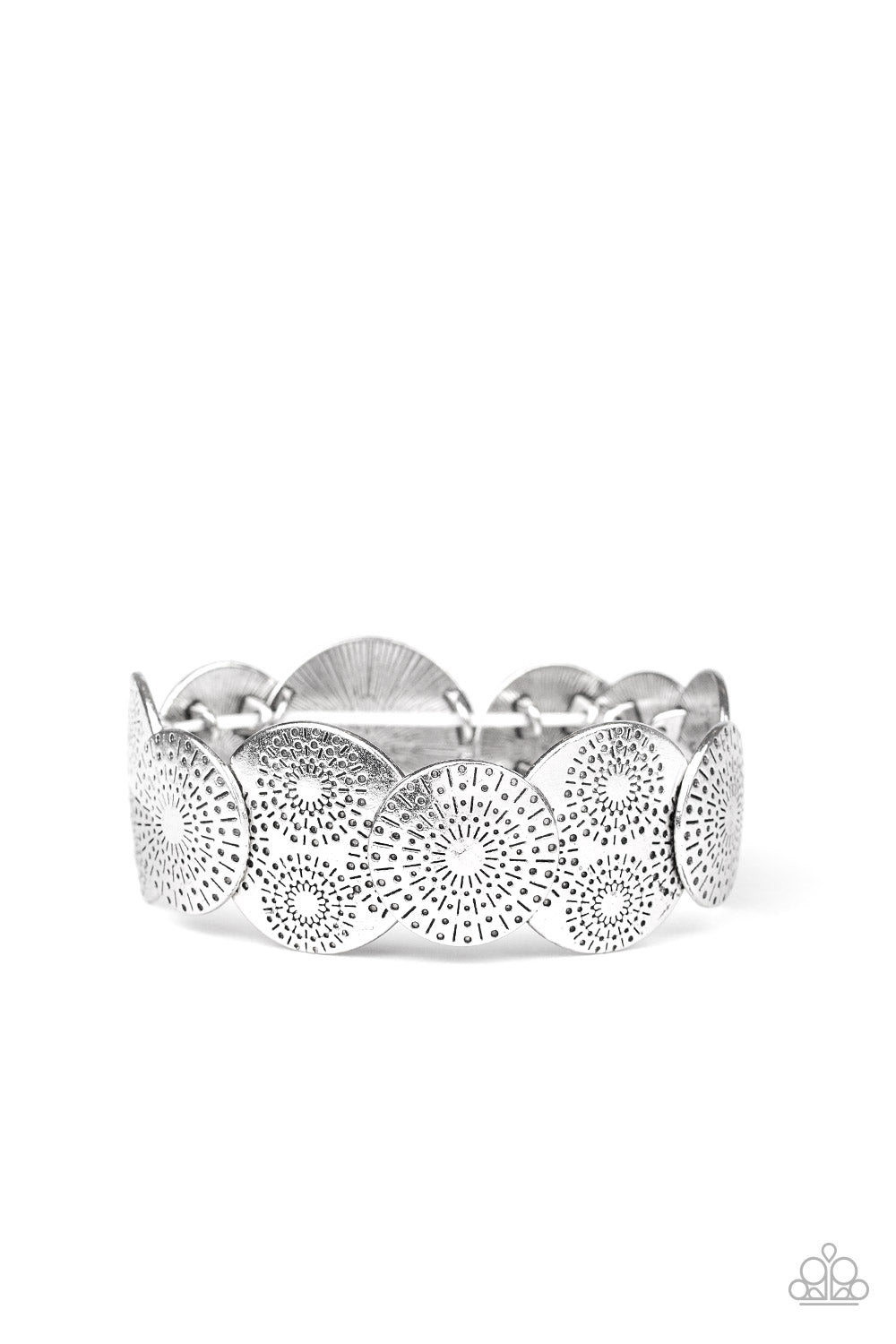 brought✽to✽you✽by✽blingflingbykat✽pleasantly-posy-silver-bracelet✽paparazzi-accessories