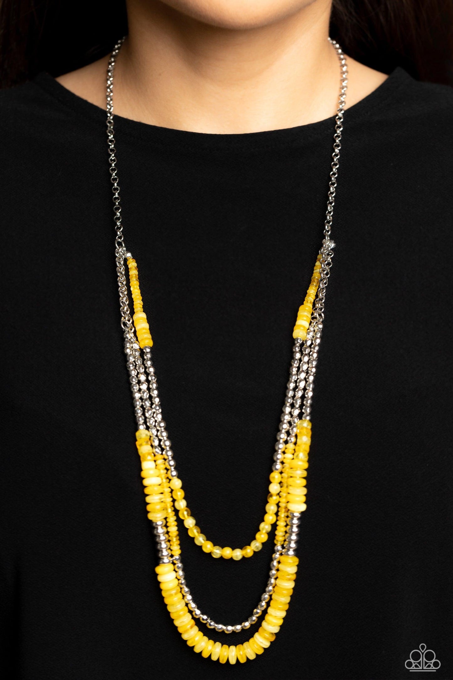 Paparazzi Accessories ❋Newly Neverland - Yellow Necklace❋ Flat Rate Ship $4.50❋ - Image #2