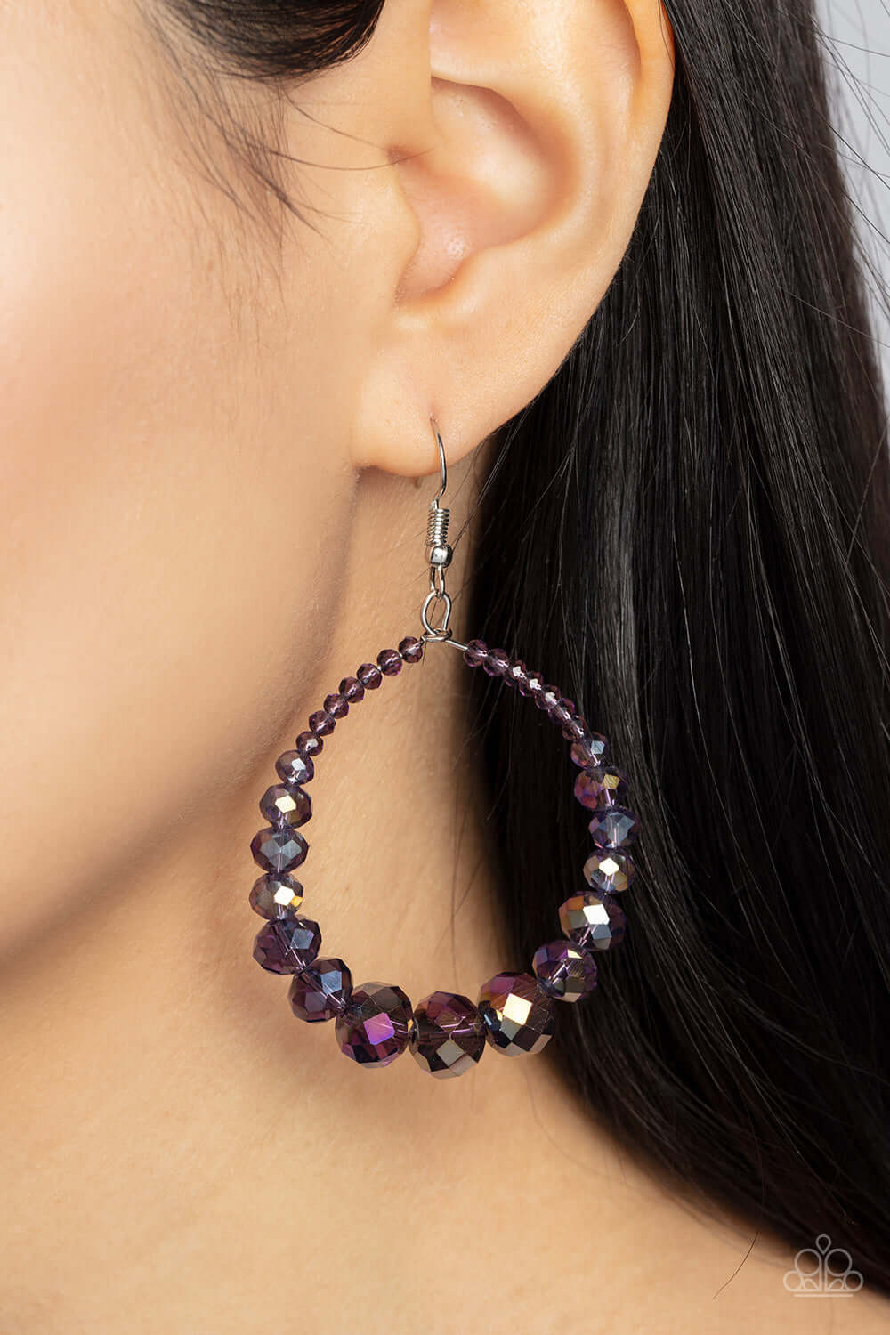 Paparazzi Accessories ❋Astral Aesthetic - Purple Earrings❋ Flat Rate Ship $4.50❋ - Image #2
