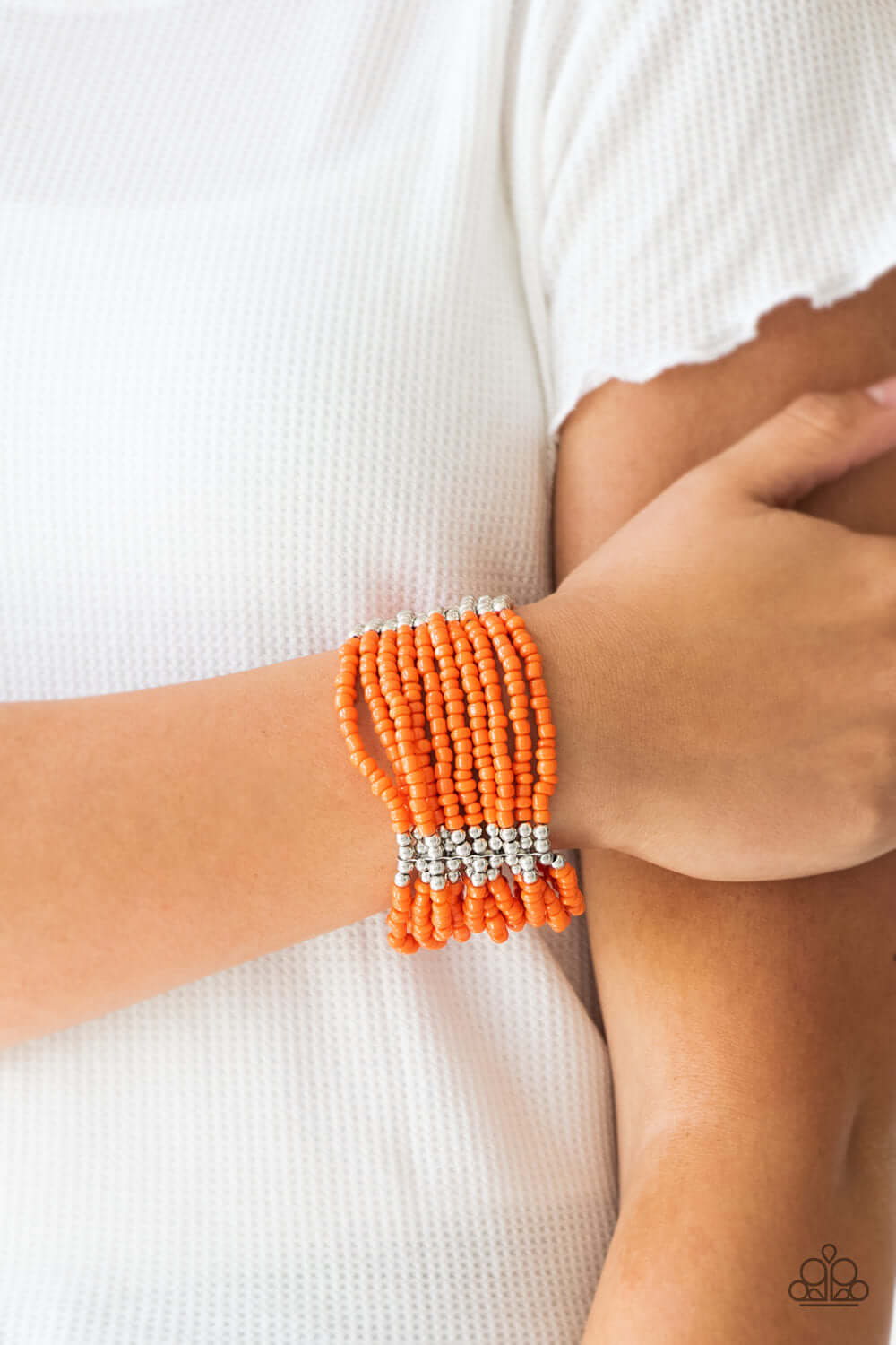 Paparazzi Accessories ✽ Outback Odyssey - Orange Bracelet✽Flat Rate Ship $4.50✽ - Image #2