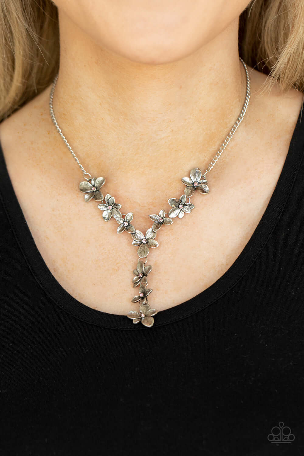 Paparazzi Accessories ❋Fairytale Meadow - Pink Necklace❋ Flat Rate Ship $4.50❋ - Image #2