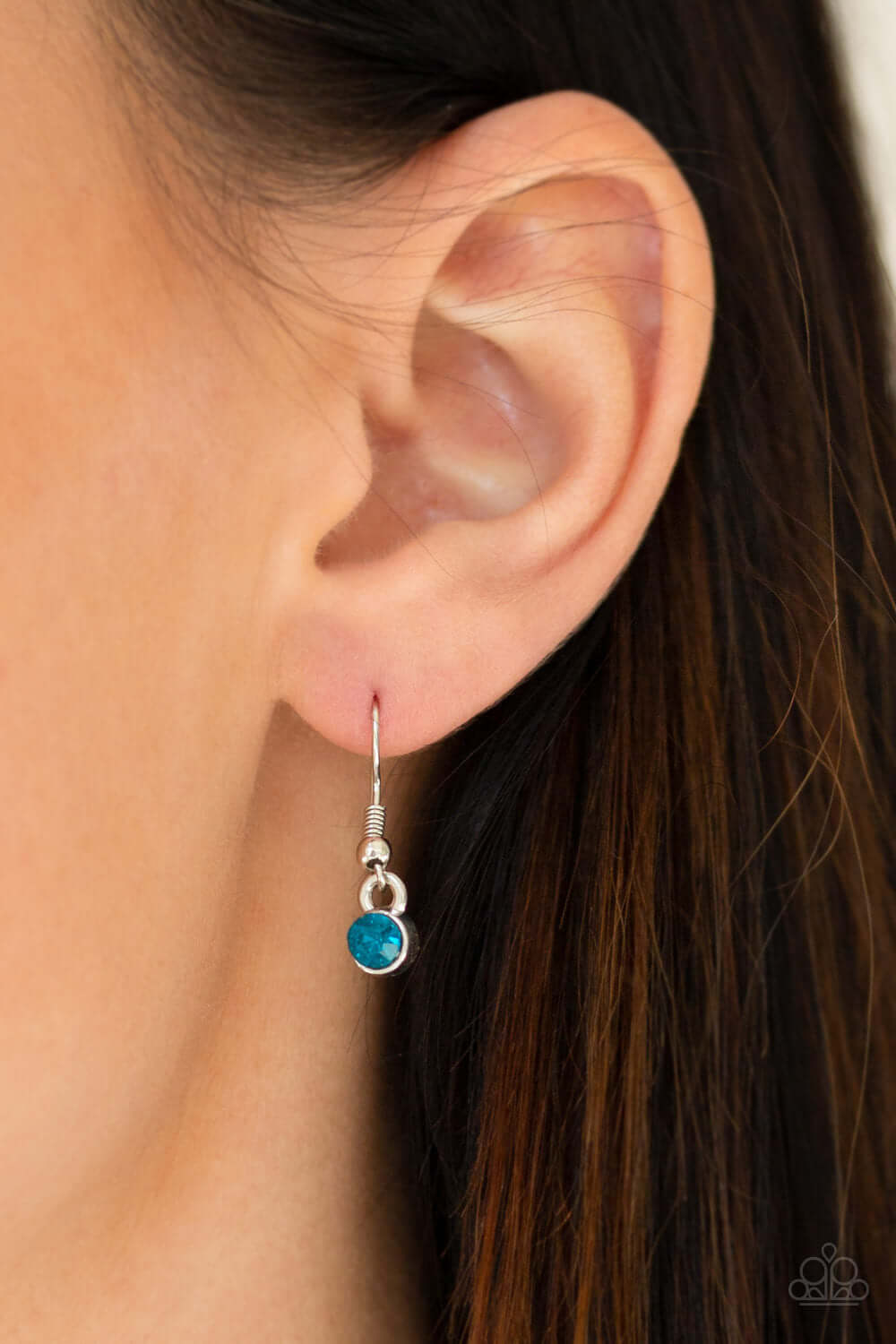 Paparazzi Accessories ✽ Walk On The WILDFLOWER Side - Blue Necklace✽Flat Rate Ship $4.50✽ - Image #3