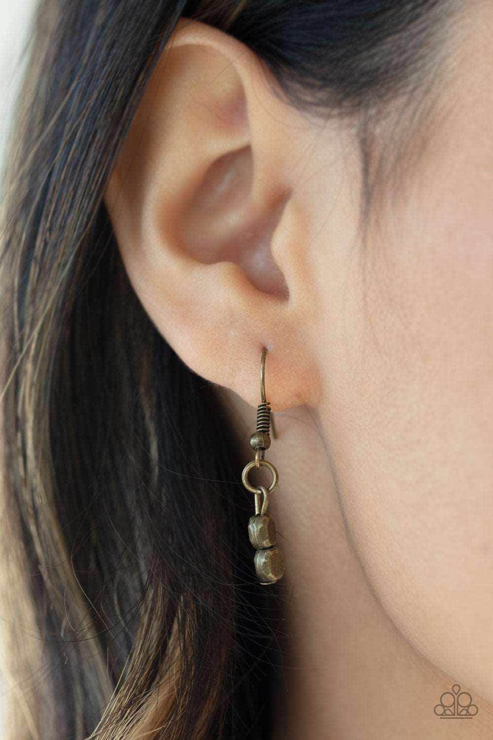 Paparazzi Accessories ✽ Brush It Off - Brass Necklace✽Flat Rate Ship $4.50✽