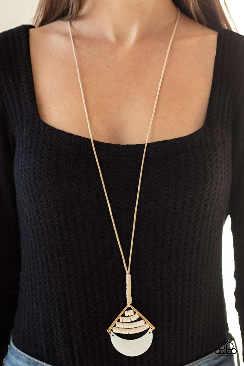 Paparazzi Accessories ✽ Beach Beam - Gold Necklace✽Flat Rate Ship $4.50✽