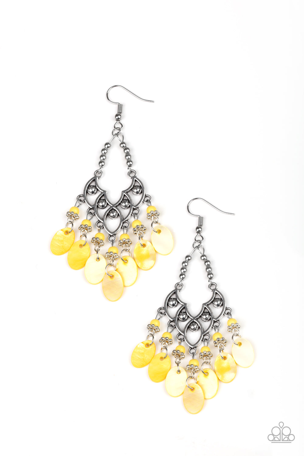 brought✽to✽you✽by✽blingflingbykat✽shore-bait-yellow-earrings✽paparazzi-accessories