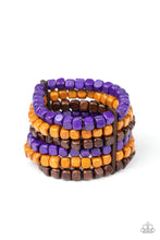 Load image into Gallery viewer, brought✽to✽you✽by✽blingflingbykat✽tropical-tundra-purple-bracelet✽paparazzi-accessories
