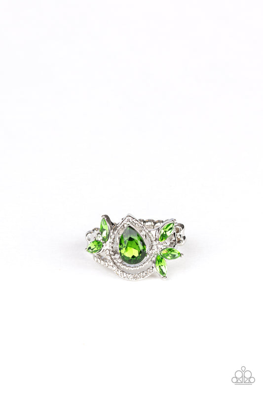 brought✽to✽you✽by✽blingflingbykat✽eden-elegance-green-ring✽paparazzi-accessories