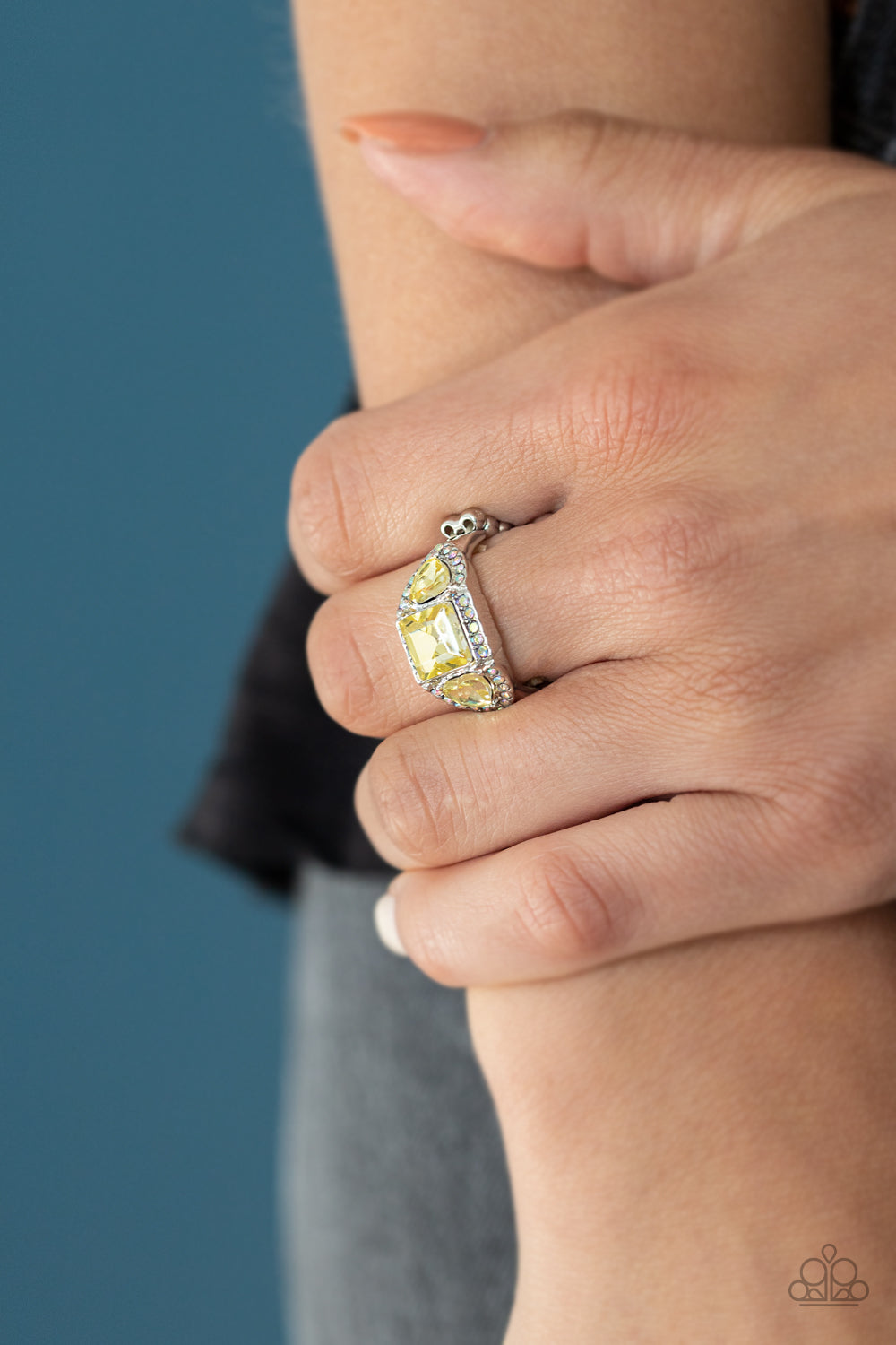 Paparazzi Accessories ✽ Royal Riches - Yellow Ring✽Flat Rate Ship $4.50✽