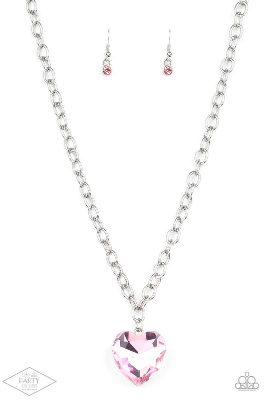 brought✽to✽you✽by✽blingflingbykat✽flirtatiously-flashy-pink-necklace✽paparazzi-accessories