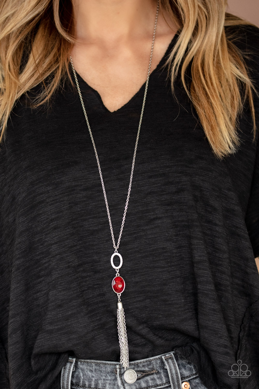 Paparazzi Accessories ✽ Unstoppable Glamour - Red Necklace✽Flat Rate Ship $4.50✽