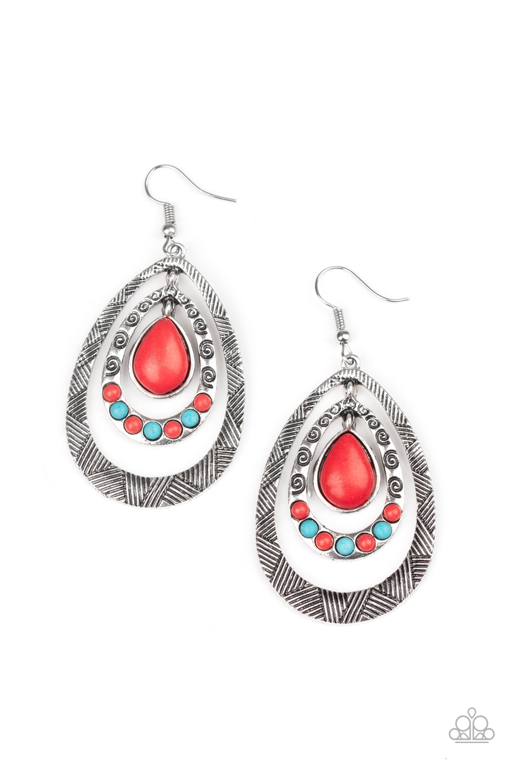 brought✽to✽you✽by✽blingflingbykat✽terra-teardrops-red✽paparazzi-accessories