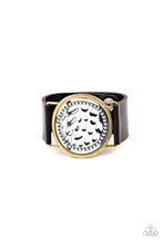 Load image into Gallery viewer, brought✽to✽you✽by✽blingflingbykathold-on-to-your-buckle-black-bracelet✽paparazzi-accessories
