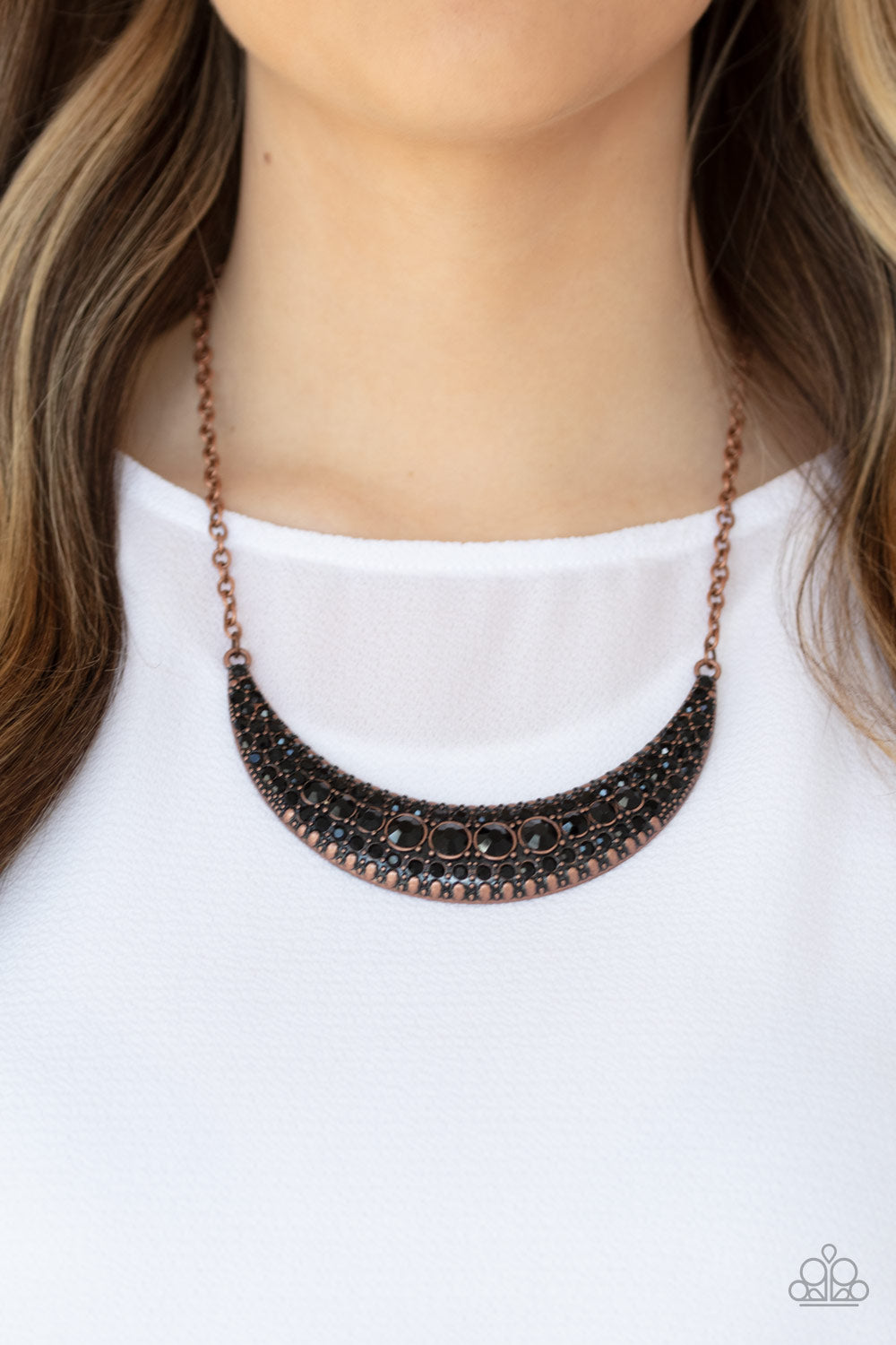 Paparazzi Accessories ✽ Moon Child Magic - Copper Necklace✽Flat Rate Ship $4.50✽