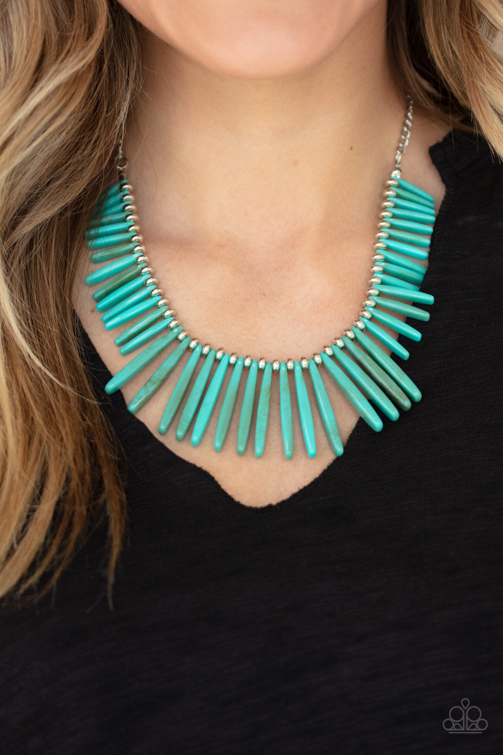 Paparazzi Accessories ✽ Out of My Element - Blue Necklace✽Flat Rate Ship $4.50✽