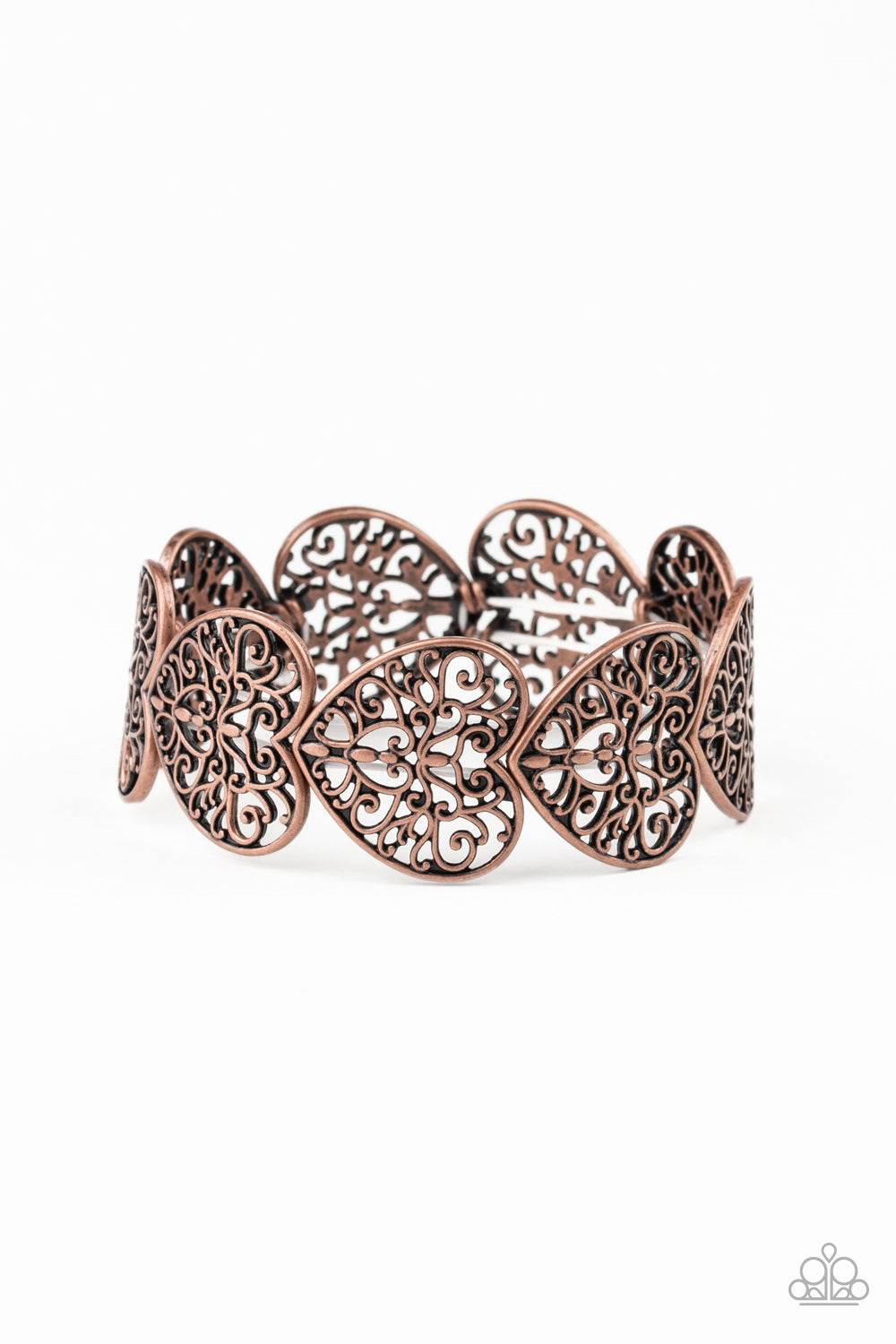 brought✽to✽you✽by✽blingflingbykat✽keep-love-in-your-heart-copper-bracelet✽paparazzi-accessories