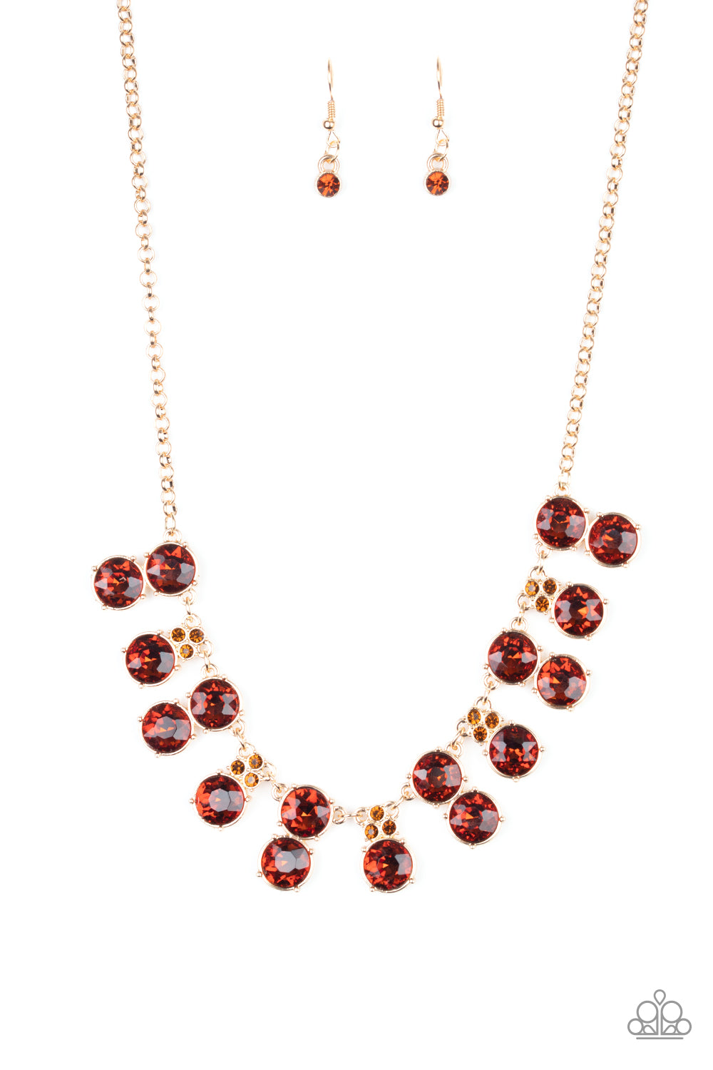brought✽to✽you✽by✽blingflingbykat✽top-dollar-twinkle-brown-necklace✽paparazzi-accessories