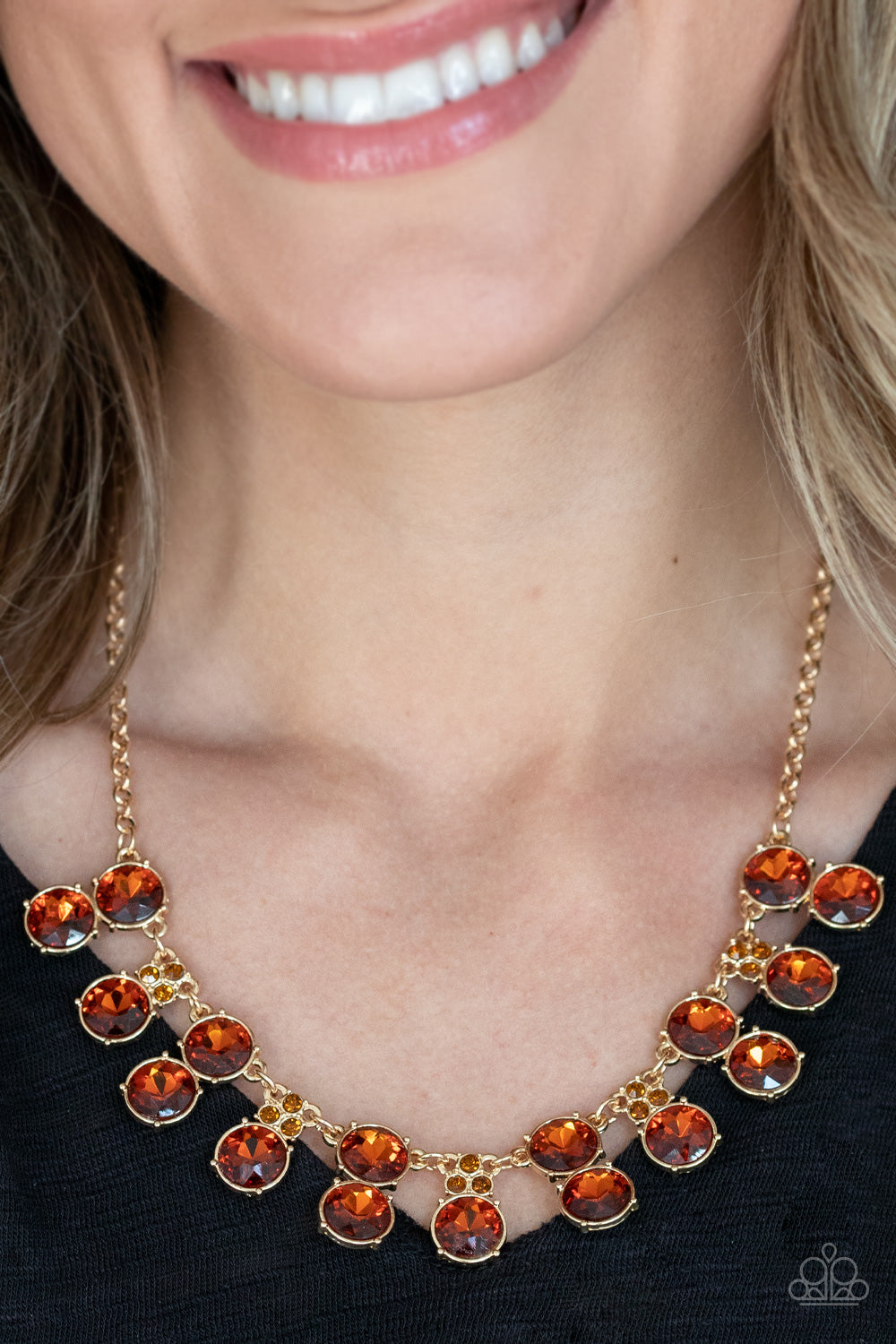 Paparazzi Accessories ✽ Top Dollar Twinkle - Brown Necklace✽Flat Rate Ship $4.50✽