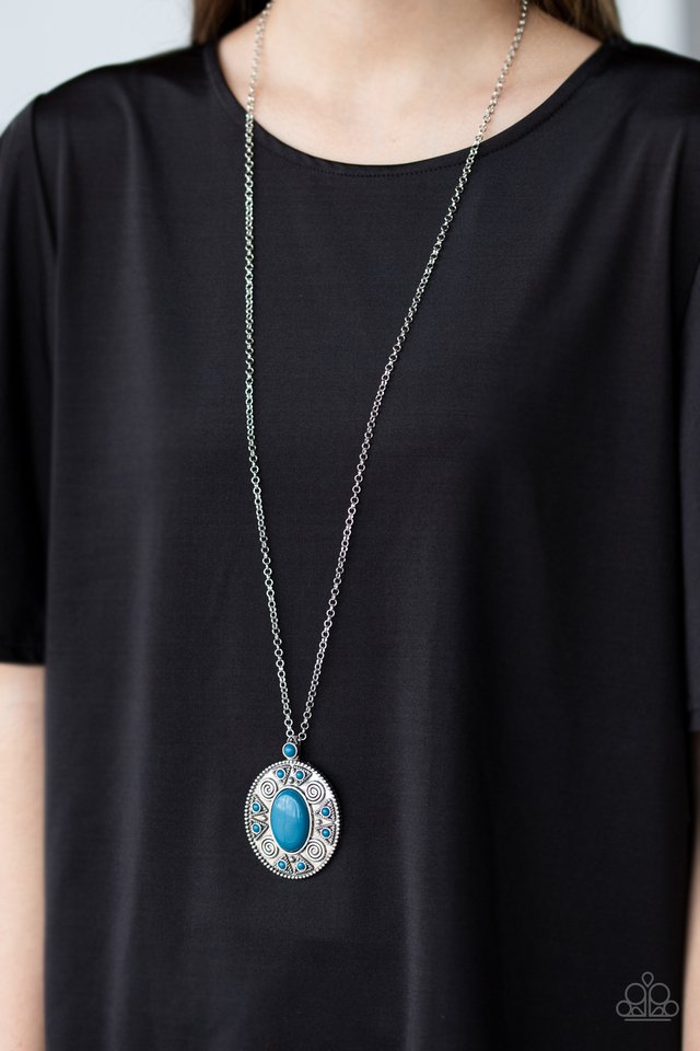 Paparazzi Accessories ❋Sunset Sensation - Blue Necklace❋ Flat Rate Ship $4.50❋