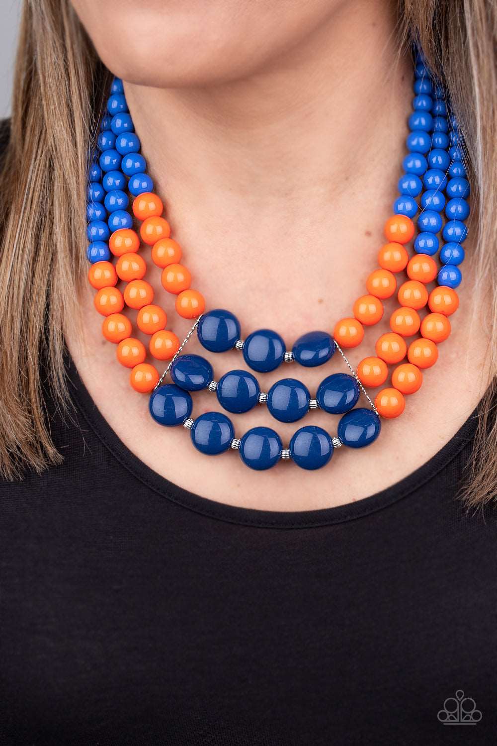 Paparazzi Accessories ✽ Beach Bauble - Blue Necklace✽Flat Rate Ship $4.50✽