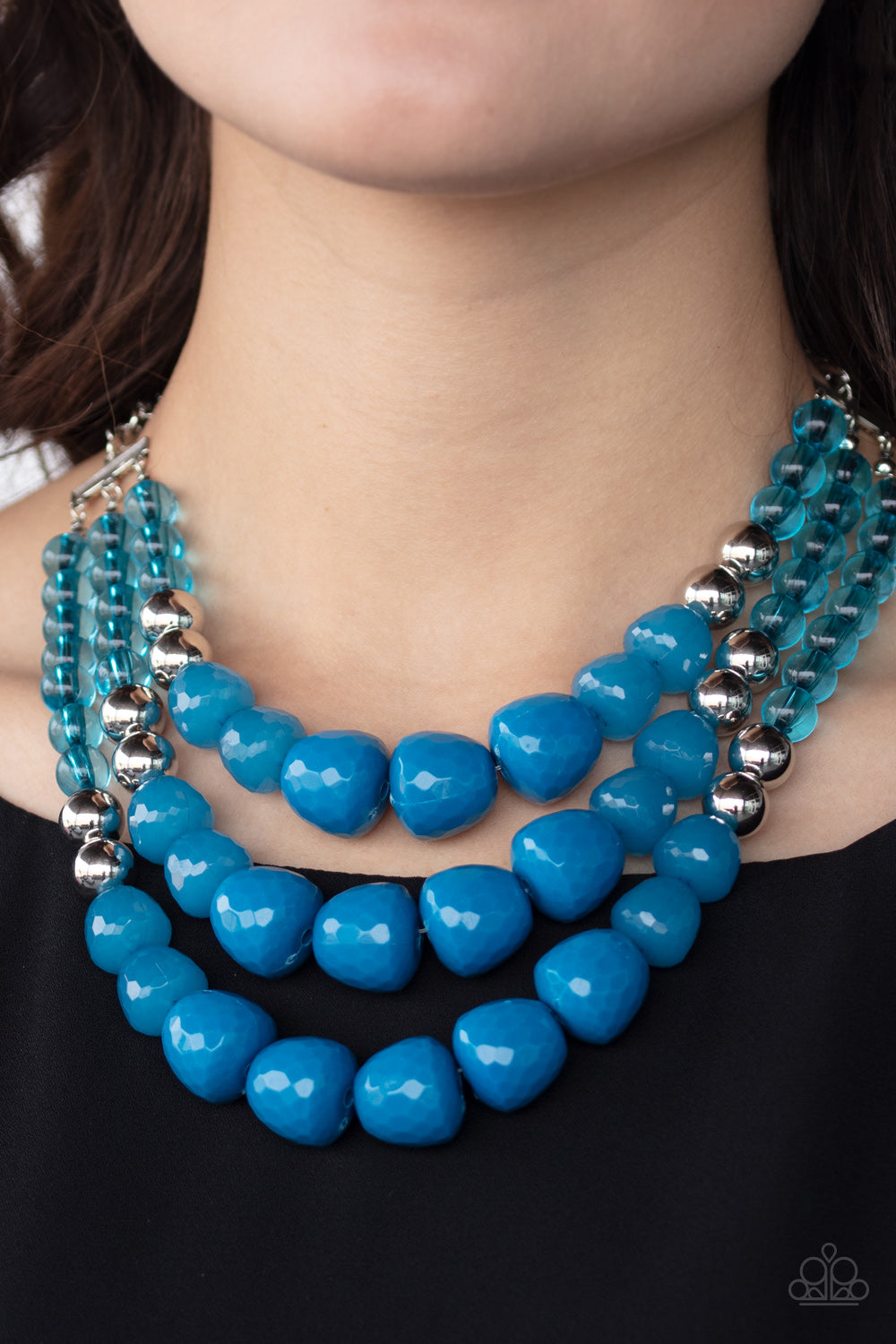 Paparazzi Accessories ✽ Forbidden Fruit - Blue Necklace✽Flat Rate Ship $4.50✽