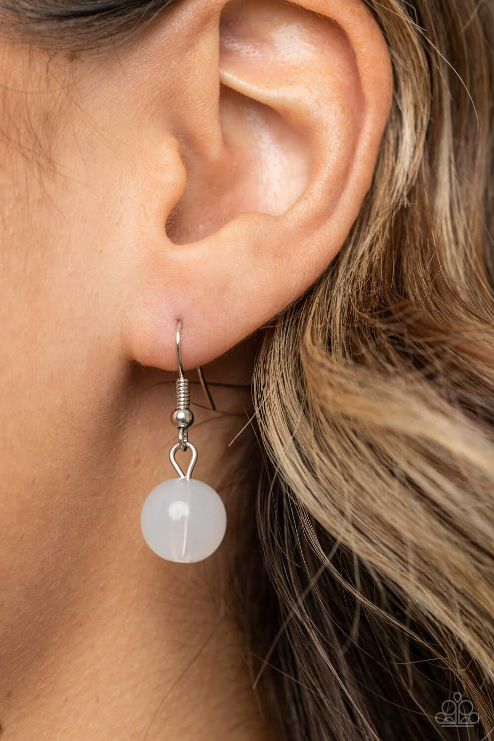 Paparazzi Accessories ❋Craveable Color - White Necklace❋ Flat Rate Ship $4.50❋ - Image #3