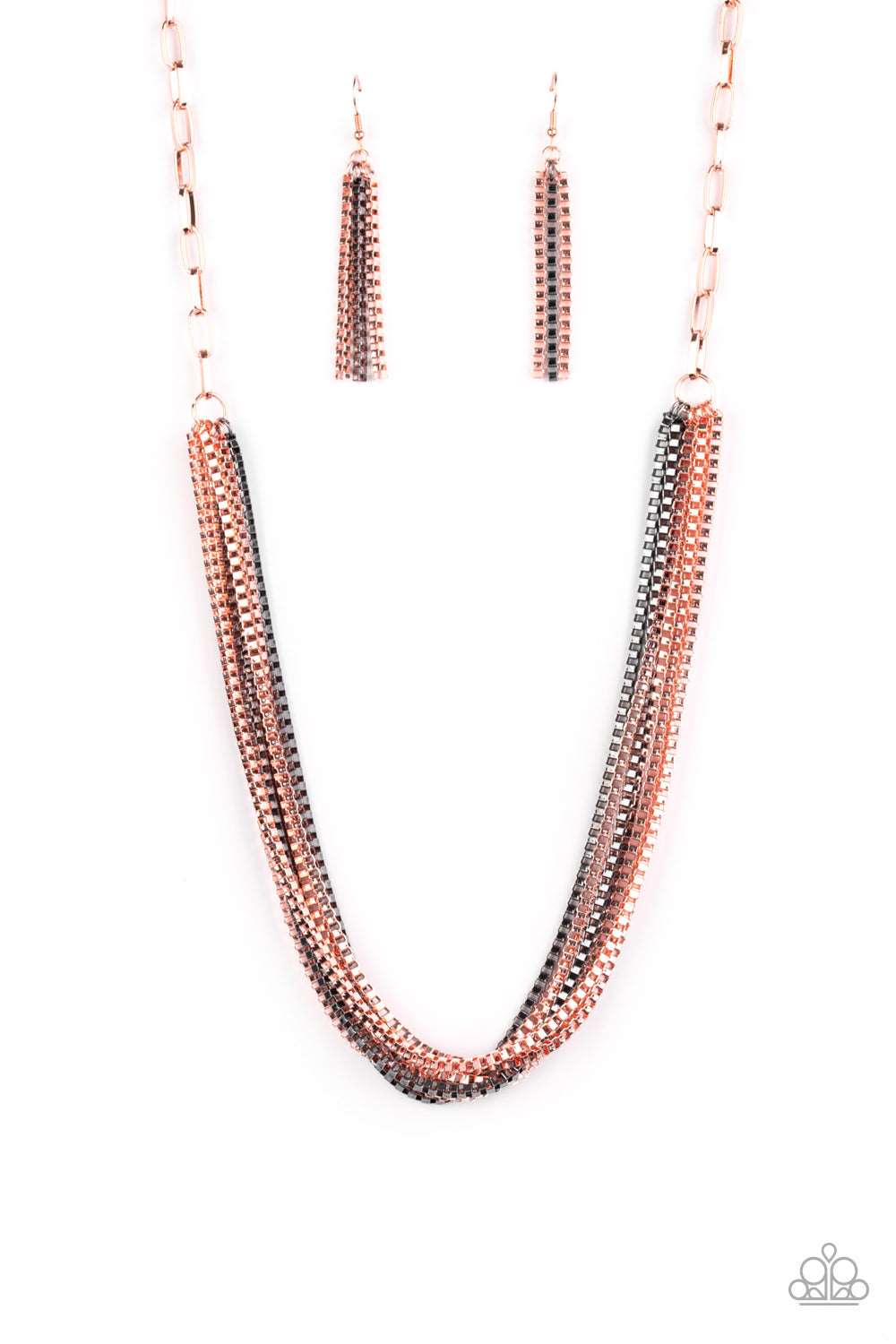 brought✽to✽you✽by✽blingflingbykatbeat-box-queen-copper-necklace✽paparazzi-accessories