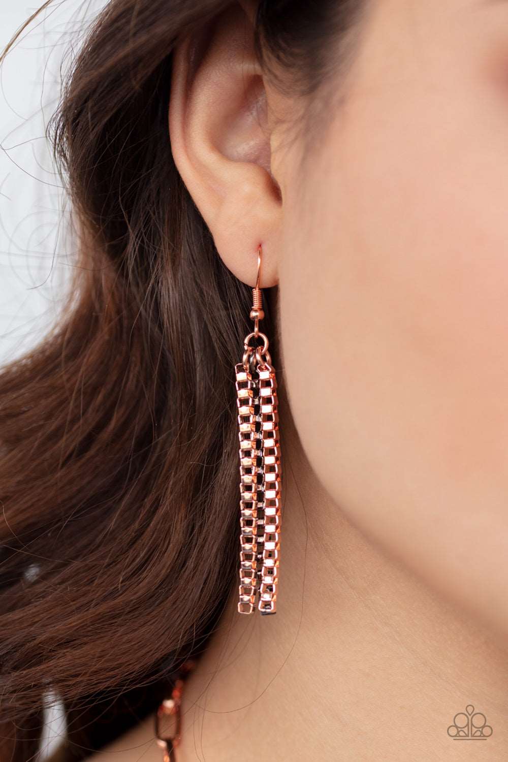 Paparazzi Accessories ✽ Beat Box Queen - Copper Necklace✽Flat Rate Ship $4.50✽