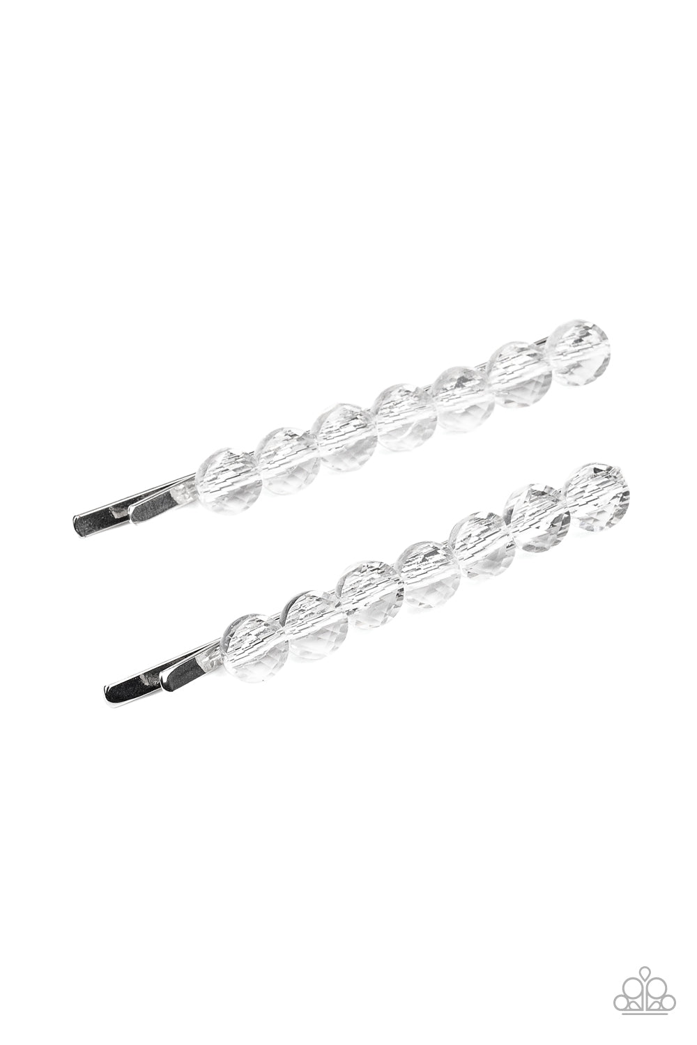 brought✽to✽you✽by✽blingflingbykateasy-on-the-hairspray-white-hair clip✽paparazzi-accessories