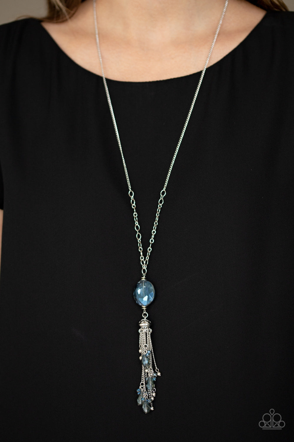 Paparazzi Accessories ✽ Fringe Flavor - Blue Necklace✽Flat Rate Ship $4.50✽