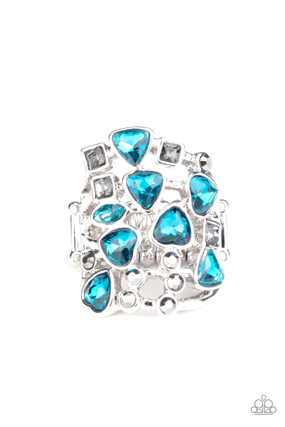 brought✽to✽you✽by✽blingflingbykatglitter-flirt-blue-ring✽paparazzi-accessories
