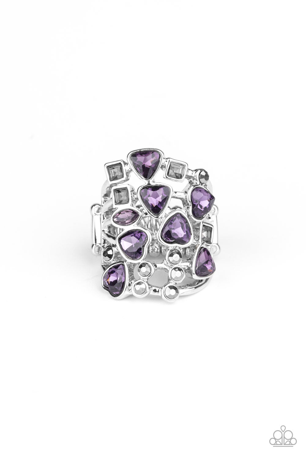 brought✽to✽you✽by✽blingflingbykatglitter-flirt-purple-ring✽paparazzi-accessories