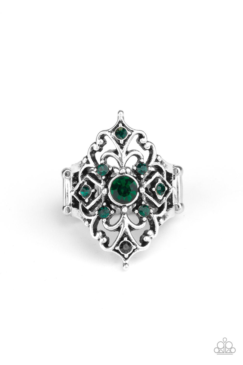 brought✽to✽you✽by✽blingflingbykatimperial-iridescence-green-ring✽paparazzi-accessories