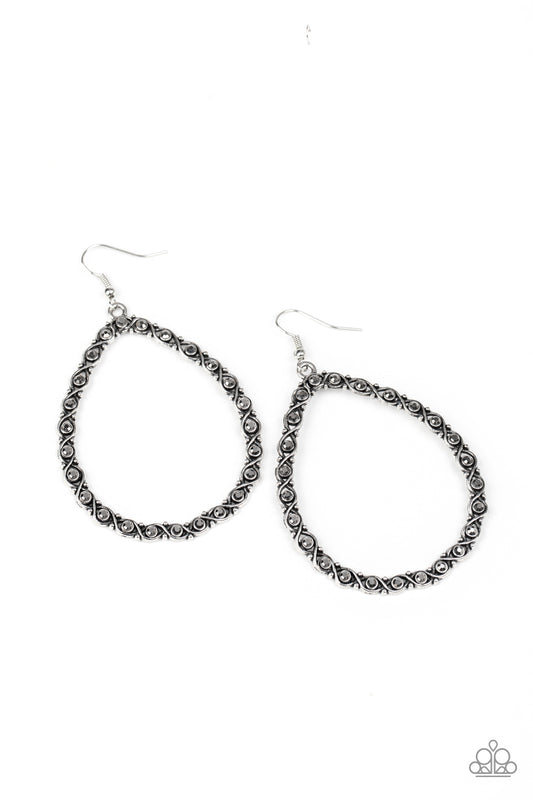 brought✽to✽you✽by✽blingflingbykat✽galaxy-gardens-silver-earrings✽paparazzi-accessories