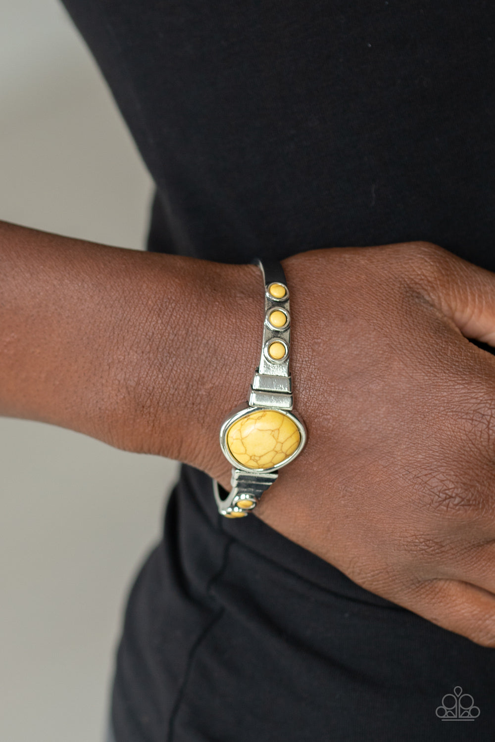 Paparazzi Accessories ✽ Spirit Guide - Yellow Bracelet✽Flat Rate Ship $4.50✽