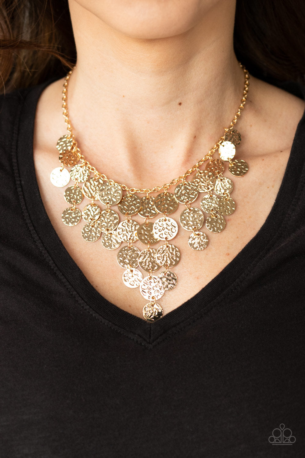 Paparazzi Accessories ✽ Spotlight Ready - Gold Necklace✽Flat Rate Ship $4.50✽