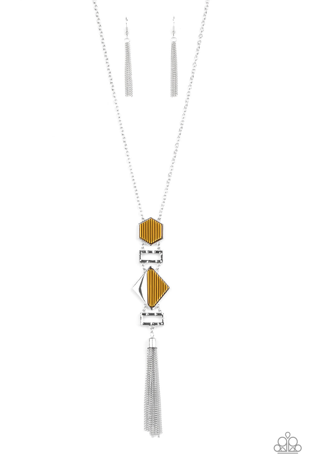 brought✽to✽you✽by✽blingflingbykatstripe-up-a-conversation-yellow-necklace✽paparazzi-accessories