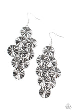 Load image into Gallery viewer, brought✽to✽you✽by✽blingflingbykatstar-spangled-shine-silver-earrings✽paparazzi-accessories
