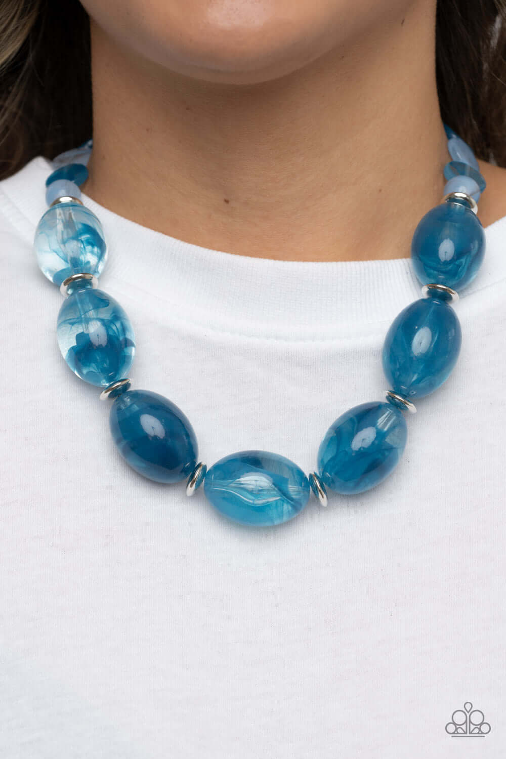 Paparazzi Accessories ❋Belle of the Beach - Blue Necklace❋ Flat Rate Ship $4.50❋ - Image #2