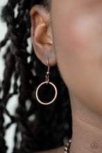 Load image into Gallery viewer, Paparazzi Accessories ✽ Ringing Relic - Copper Necklace✽Flat Rate Ship $4.50✽
