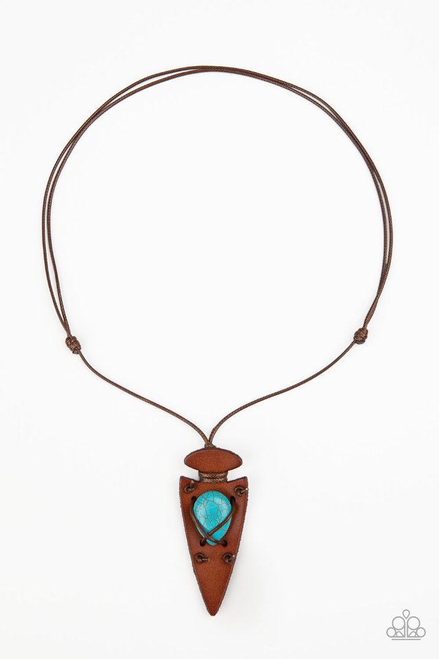 brought-to-you-by-blingflingbykat-hold-your-arrowhead-up-high-blue-necklace-paparazzi-accessories-