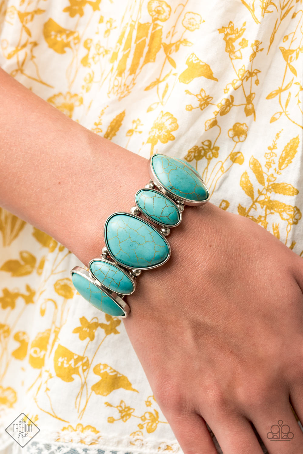 Paparazzi Accessories ✽ Feel At HOMESTEAD - Blue Bracelet✽Flat Rate Ship $4.50✽