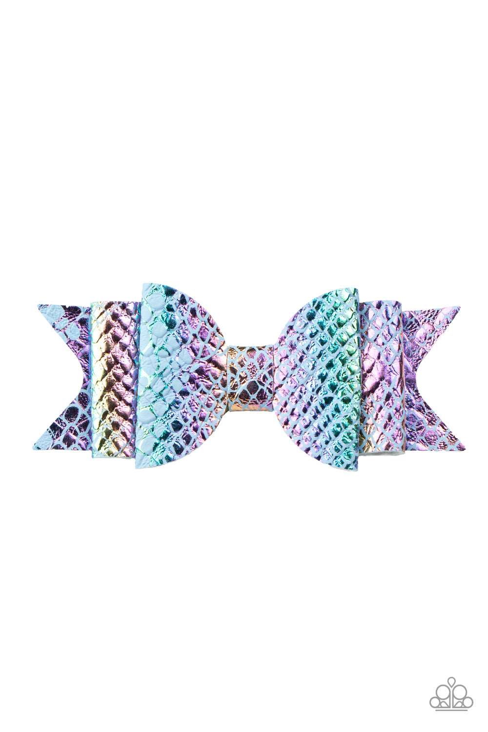 Paparazzi Accessories ✽ BOW Your Mind - Blue Hair Clip✽Flat Rate Ship $4.50✽