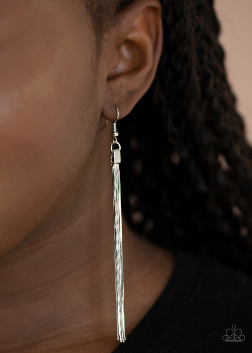 Paparazzi Accessories ✽ Swing Into Action - Silver Earrings✽Flat Rate Ship $4.50✽