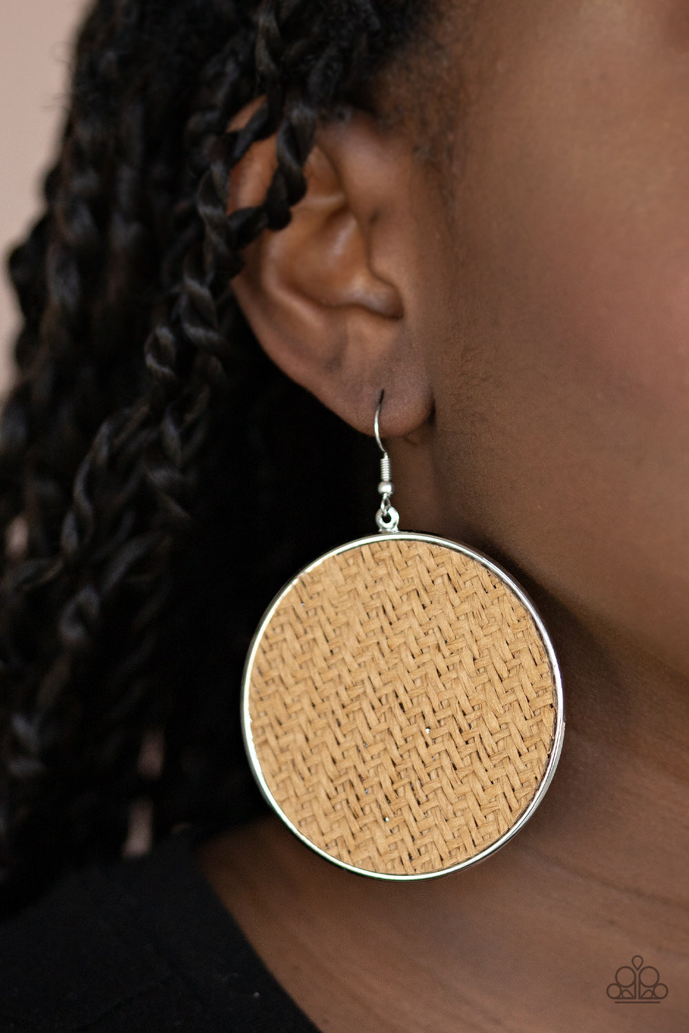 Paparazzi Accessories ✽ Wonderfully Woven - Brown Earrings✽Flat Rate Ship $4.50✽ - Blingflingbykat 