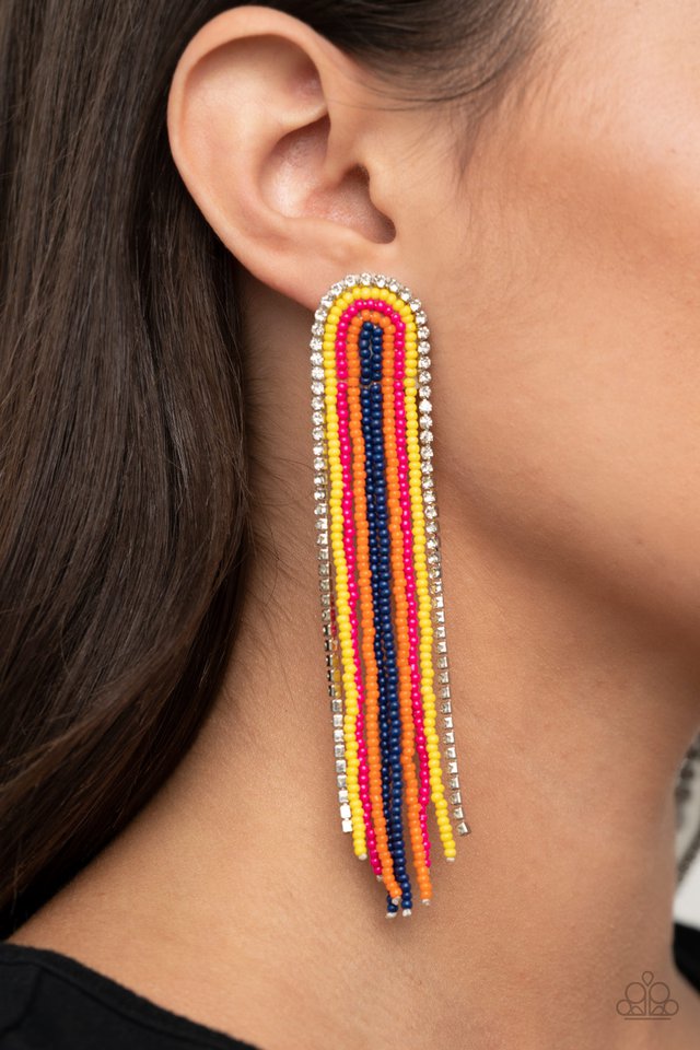 Paparazzi Accessories ❋Let There BEAD Light - Multi Post Earrings❋ Flat Rate Ship $4.50❋