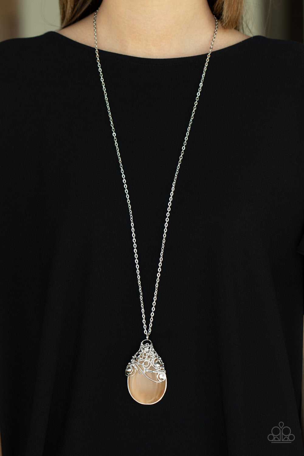Paparazzi Accessories ✽ Tangled Gardens - Orange Necklace✽Flat Rate Ship $4.50✽ - Blingflingbykat 