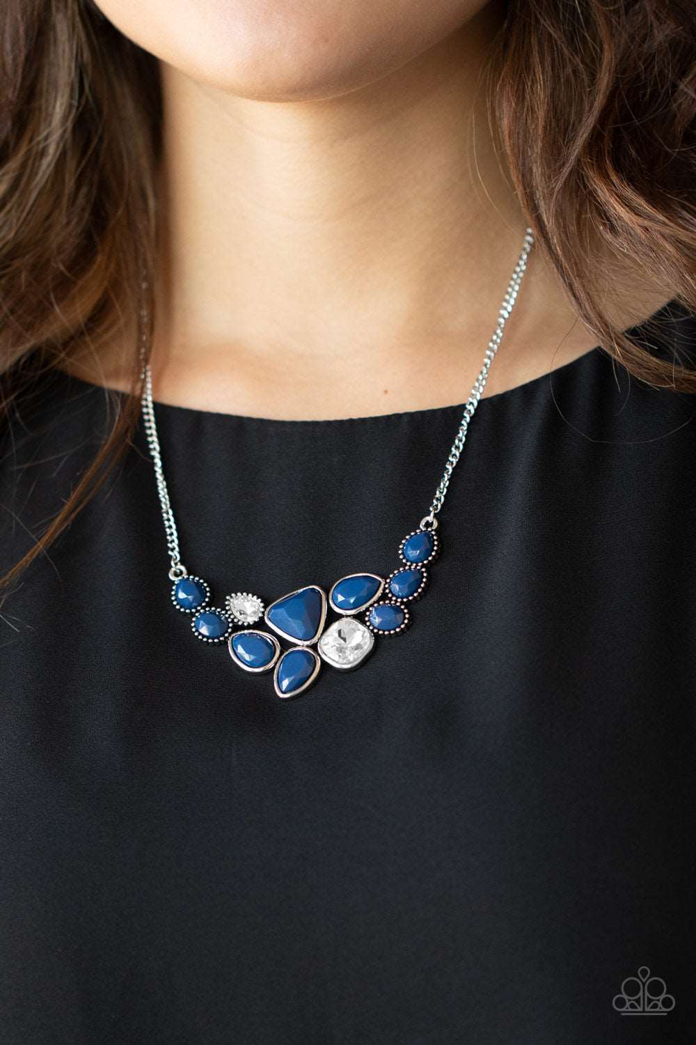 Paparazzi Accessories ✽ Breathtaking Brilliance - Blue Necklace✽Flat Rate Ship $4.50✽