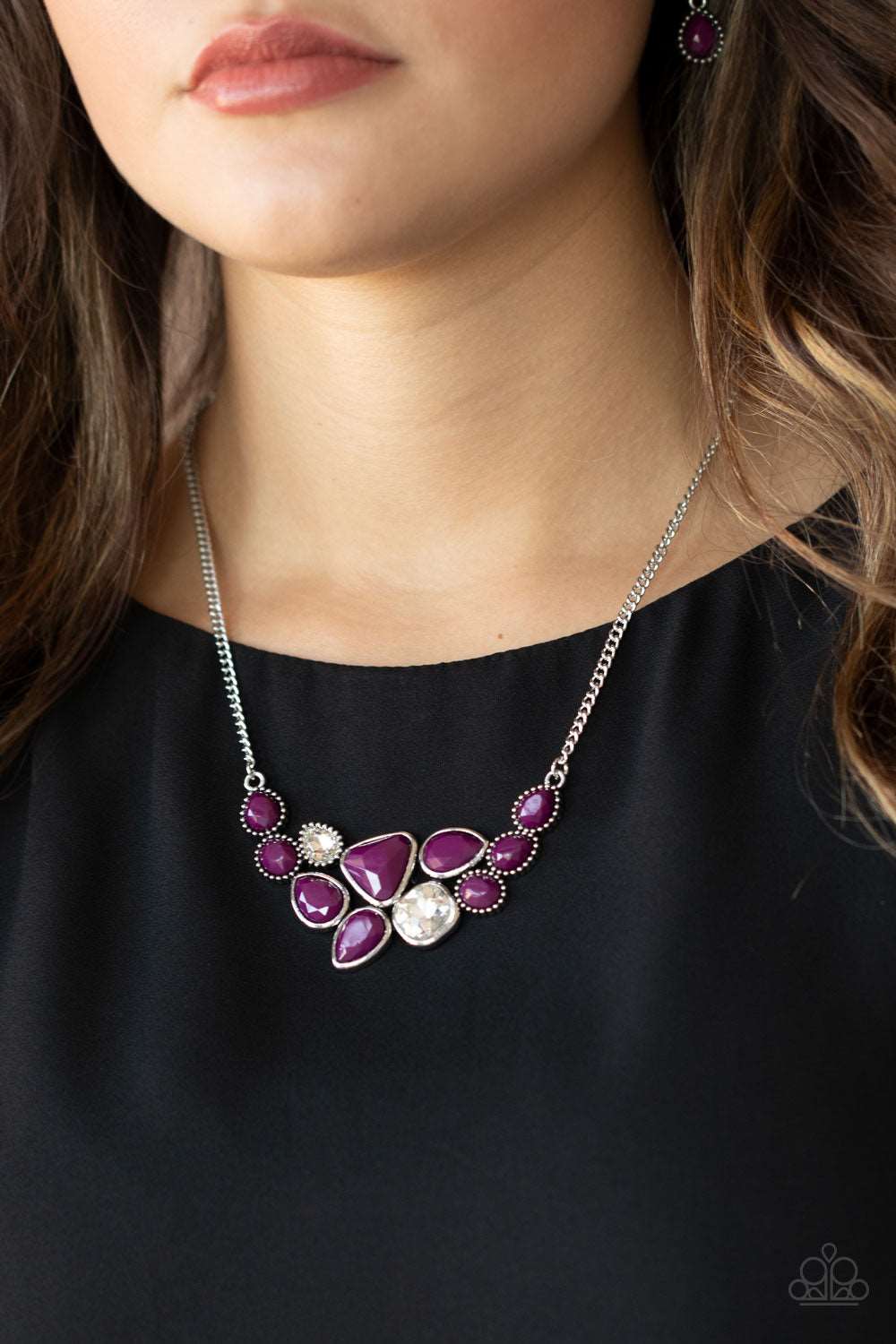 Paparazzi Accessories ✽ Breathtaking Brilliance - Purple Necklace✽Flat Rate Ship $4.50✽